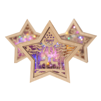 Étoile de Noël lumineux