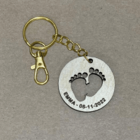 Porte-clé de naissance
